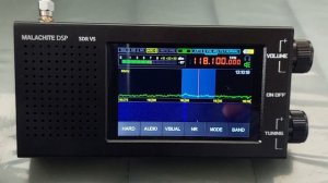 2023 Malachite DSP SDR V5 - Auto Switch Hi Z & 50Ω Mode (Optional Board) Fully Activated 1.10d.