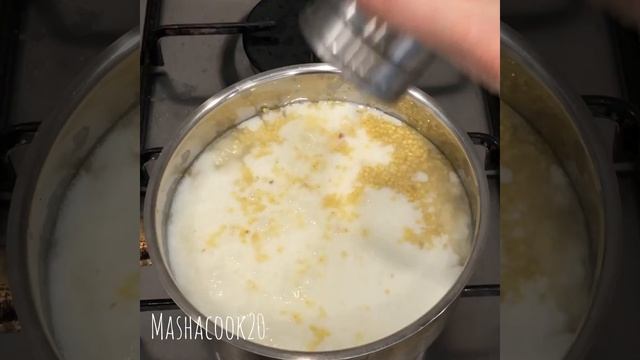 пшенная каша на молоке смотреть онлайн