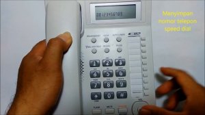 Speed dial Telepon Panasonic KX-TS880