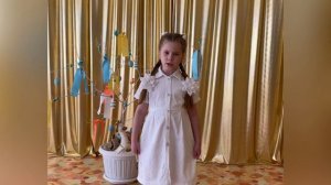 Жукова Анфиса_МБУ детский сад 110 Белоснежка_Сегодня Бог проснулся утром рано