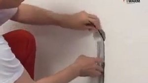 Укладка системы Теплый пол Мат