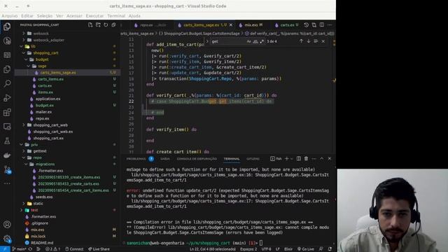 Carrinho de compras com Elixir GraphQL смотреть онлайн