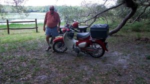 2020 Honda Super Cub 125 - Ride Around Lake McKethan On My Honda Super Cub 125