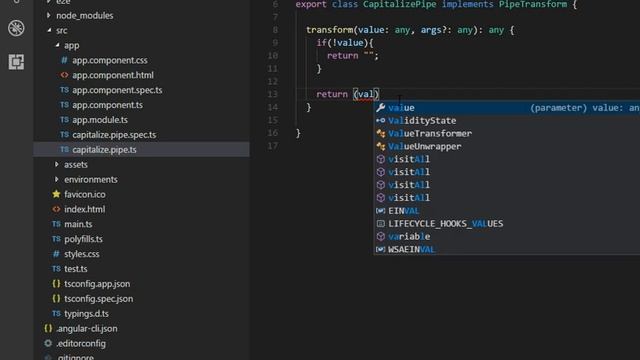 Create a Custom Pipe in Angular 4 and 5 Using CLI смотреть онлайн