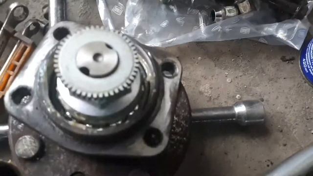 Chevrolet Epica замена задней ступицы, замена колодок ручника