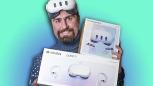 РАСПАКОВКА QUEST 3 и сравнение с QUEST 2!