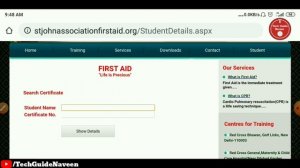 How to Download First Aid Certificate Online | first aid training centre delhi dilshad garden