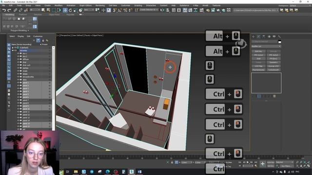 Создание реалистичного интерьера. Уроки по 3ds Max для начинающих. Бесплатный курс урок 5