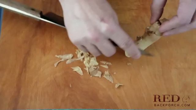 How to Peel and Shape Ginger Root for Figging смотреть онлайн
