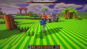 PLAYABLE SONIC AND MANY ZONES!! - sonicraft mod Minecraft