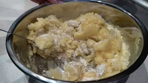 Рулет из картошки с грибами и курицей / Белорусская кухня