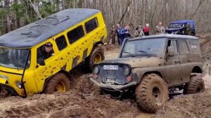 Проверка артикуляции подвески уаз Хантер