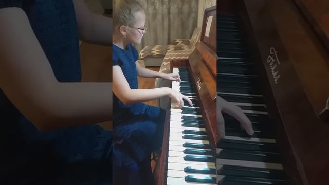 И.С.Бах Трехголосная инвенция до минор