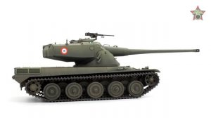 После сборки - тяжелый танк AMX-50B от Amusing Hobby 1/35. Built Model AMX-50B, Amusing 1:35