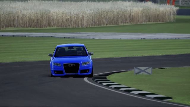 Assetto Corsa Goodwood Circuit Audi RS4 смотреть онлайн