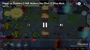 Plants vs Zombies 2 Pak Modern Day Minigames The Zombies Ate Your Brains! All Game Over