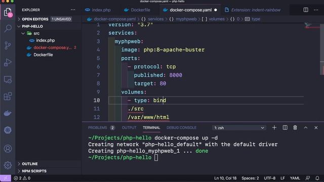 เรียน Docker 101 : EP.5 เริ่ม Stack ง่ายๆ ด้วย docker-compose смотреть онлайн