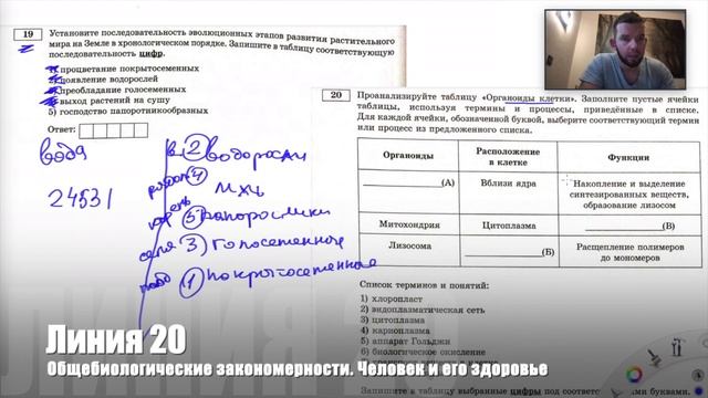 ЕГЭ 2021 | РОХЛОВ | 4 вариант | БИОЛОГИЯ