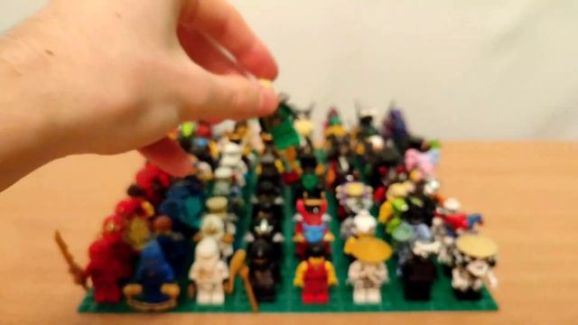 Обзор всей моей коллекции минифигурок Lego Njnjago / Лего Ниндзяго фигурки смотреть онлайн