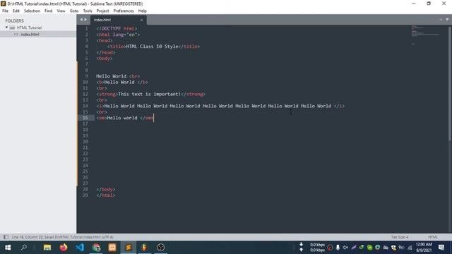 11 HTML Bangla tutorial | HTML5 Bangla Tutorial ( HTML Text Formatting)