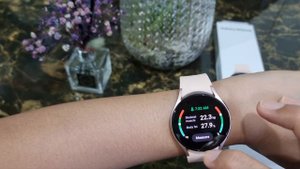 SAMSUNG GALAXY WATCH 5 pink gold 40MM unboxing/review