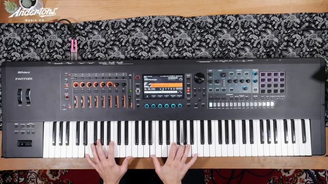 New Roland Fantom Demo - Playing Only! смотреть онлайн