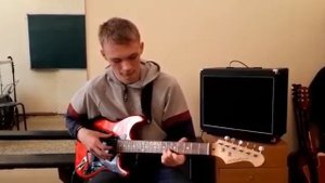Здравствуй небо в облаках, инструментал, табулатура