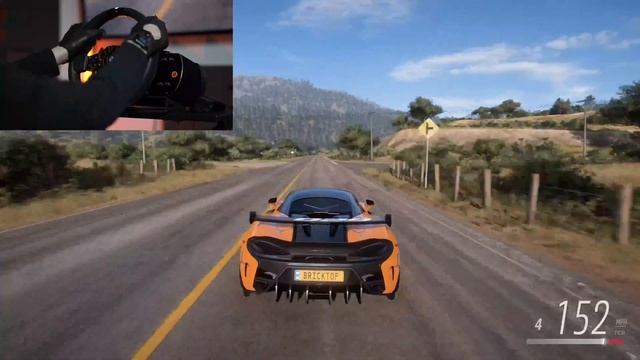 McLaren 620R | Forza Horizon 5 | Steering Wheel Gameplay #steeringwheelgameplay #mclaren смотреть онлайн