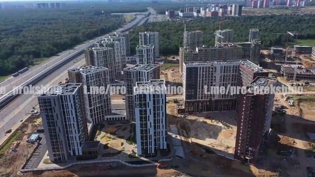 ЖК Прокшино. Обзорное видео с коптера.