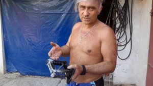 Пробуем пескоструить пищевой содой.