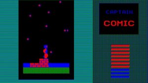 БК-0010, игра Captain Comic (BK-0010, Captain Comic)