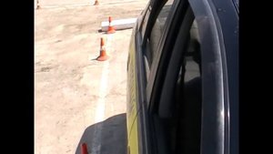 Въезд в Бокс задним ходом