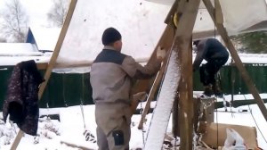 цепная лебедка,вытащить кольца