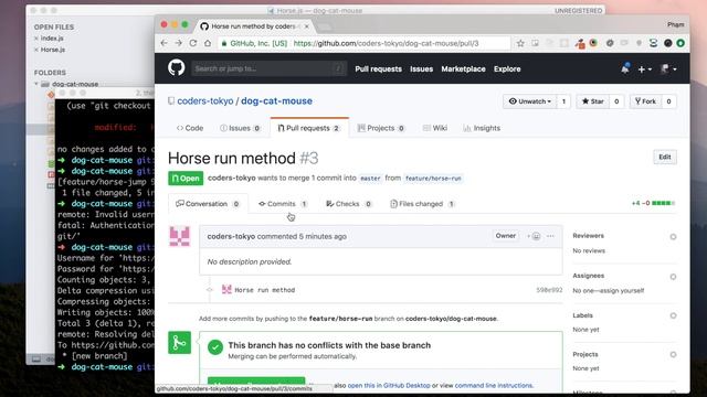 Bài 15 - Resolve conflict sử dụng rebase смотреть онлайн