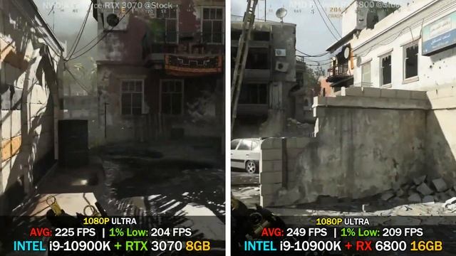 NVIDIA RTX 3070 vs AMD RX 6800 | Test in 8 Games
