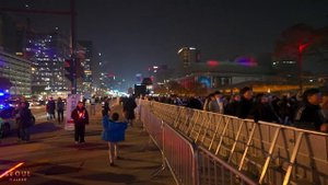 Grand Finals LoL Worlds 2023 in Seoul Gwanghwamun Square