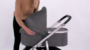 UPPAbaby VISTA V2   Set Up + Go Как собрать коляску, установить люльку и прогулочный блок