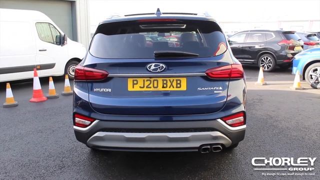 Hyundai Santa Fe | 2.2 CRDi Premium SE 5dr 4WD Auto | Blue смотреть онлайн