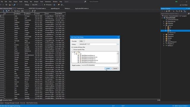 [Arabic] Using JQuery Datatable in ASP.NET Core – Server-Side Processing [Part 1] смотреть онлайн