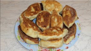 Жареные пирожки с картошкой