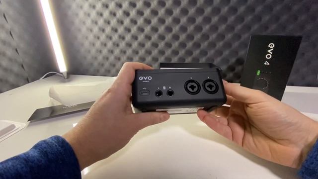Экспресс-обзор нового аудиоинтерфейса Audient Evo4