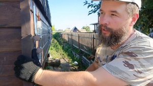 Рассказываю что пришлось сделать за год эксплуатации бани – бочки. Небольшой обзор нашей чудо баньк