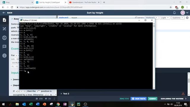 Python Tutorium Aufgabe 12 | sort() vs. sorted смотреть онлайн