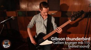 review (In The Mix) - Gibson Thunderbird / Gallien Krueger mb 115