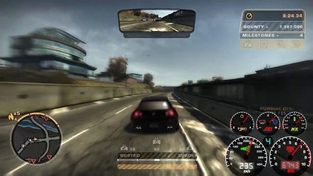 I didn't survive this chase with the Golf | NFS Most Wanted (2005) смотреть онлайн
