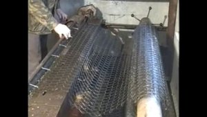 Самодельный станок для изготовления сетки "Рабица".