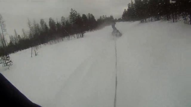 Катание на сноуборде за снегоходом 3 смотреть онлайн