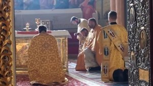 Воскресная служба пцу и проповедь Авраамия