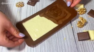 Готовим шоколадную плитку !!))