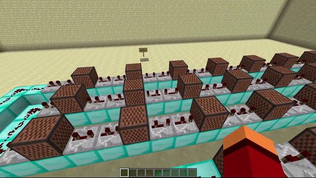 Minecraft Undertale "His theme" Note blocks version смотреть онлайн